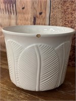 Vintage Signed Porcelain Planter