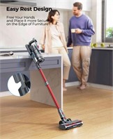 (U) Laresar Cordless Vacuum Cleaners, 450W 38kPa P