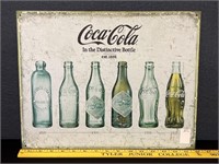Vintage Coca-Cola Bottle Sign