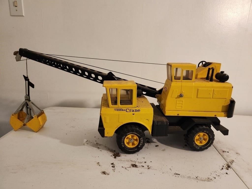 Vintage Tonka Crane Truck