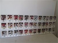 LOT ASSORTED HOCKEY CARDS IN SLEEVES