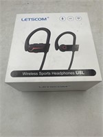 NEW LETSCOM Wireless Sports Headphones