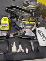 RYOBI 18v 7-1/4" Miter Saw Kit