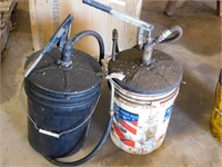 2-5 gallon grease/oil pumps