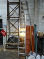 Keller aluminum extension ladder two 12' sections