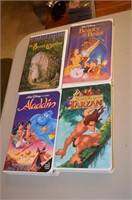 Lot of 4 Disney Movies