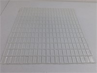1 Sheet of Mosaic Tiles 12mmx23mm Clear Glass