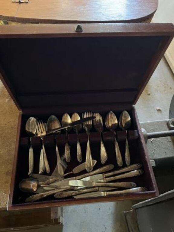 Stainless flatware Simeon & George H Rogers