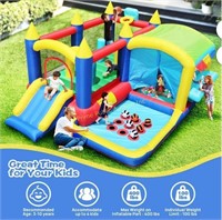 HONGLONG $493 Retail Inflatable Bounce House 7 in1