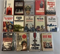 14pc Vtg War / Military Paperback Books w/ WWII