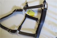 HORSE SIZE PADDED LEATHER HALTER