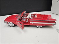 Franklin Mint Die Cast Car 1960 Chevy Impala w Bx