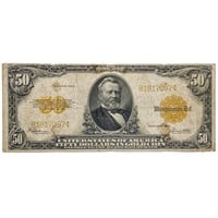 FR. 1200 1922 $50 GRANTGOLD CERTIFICATE VF