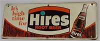 1960'S HIRES ROOT BEER EMBOSSED SST SIGN