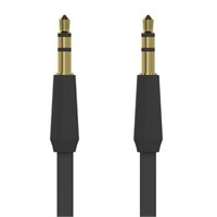 Just Wireless 4' TPU Aux Cable (3.5mm) - Black
