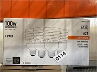 CFL SOFT WHITE REPLACEMENT LIGHTS RETAIL $20