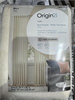 ORGIN 21 LIGHT FILTERING CURTAINS RETAIL $30