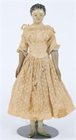Early 1800s Papier Mache Milliners Doll