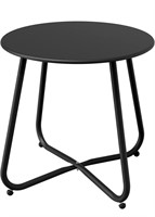 Grand patio Steel Patio Side Table