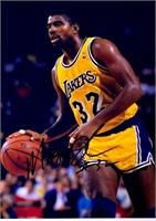 Magic Johnson Autograph Autograph  Photo