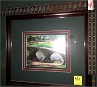 SIGNED AND NUMBERED PRINT OF AUGUSTA NATIONAL