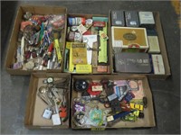 5 Trays of Collectibles