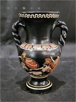 Greek Pottery Vase w/ ‘The Fight Between’ Image