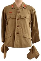 WWII Imperial Japanese Tunic, Pants, & Mitts