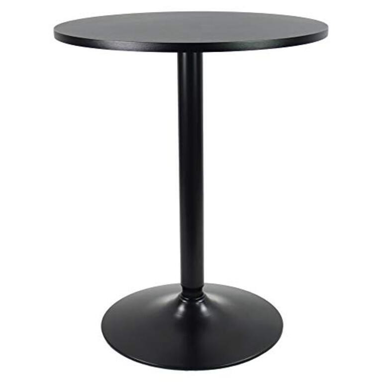 KKTONER Round Bar Table 23.6-Inch Top for