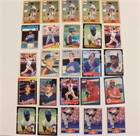 25ct Assorted 80s Rookie Cards
