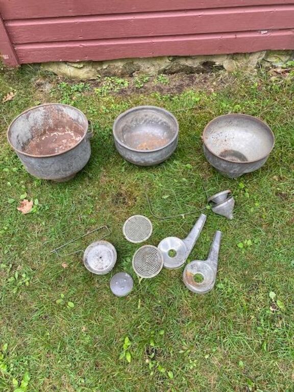 Unknown Farm Container and Parts
