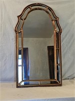 Hollywood Regency Style Gilded Wall Mirror