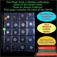 20 Great Coins of the World, hand selected, many t