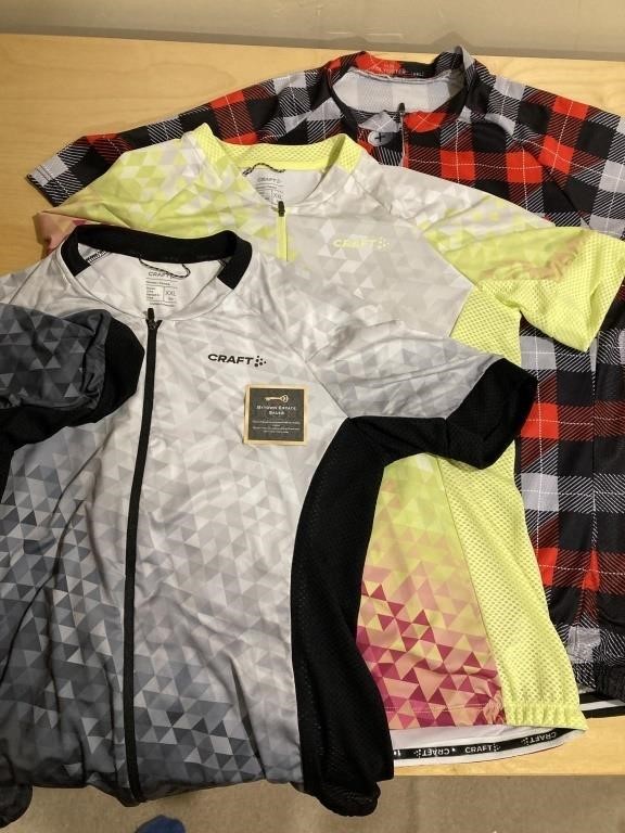 Lot of 3 Cycling Shirts Sz Women's 2XL & 4XL