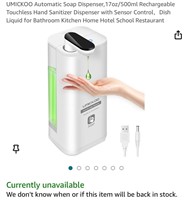 UMICKOO Automatic Soap Dispenser