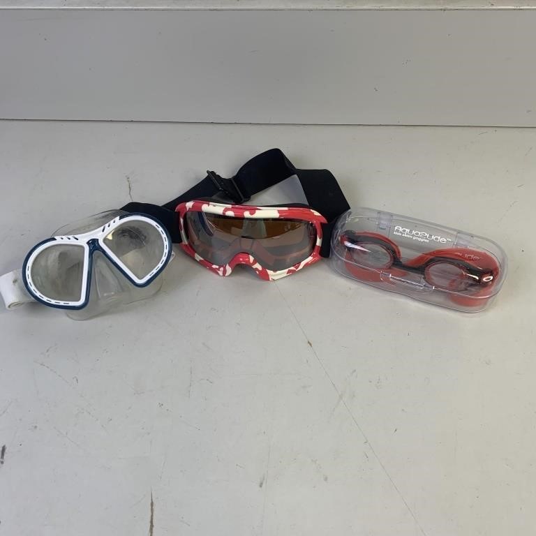 Youth Swim & Ski Goggles