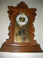 Mantle Clock, Bim Bam Chime, Shelf Clock 22x16x5