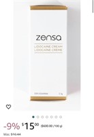 Zensa 2.5g Single-Use 5% Lidocaine Numbing Cream