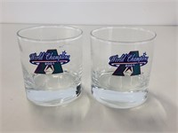 2 Jack Daniel's AZ Diamondbacks Glasses