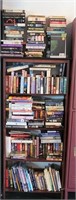 Wooden BookShelf Full Of Various Books