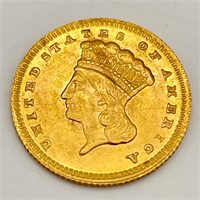 1868 $1 Gold Piece