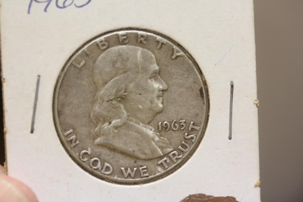 1963 Franklin Half Dollar