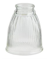 3Pk Clear Glass Bell Pendant Lamp Shade $30