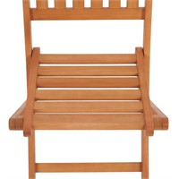 $79 Natural Wood Frame Stationary Dining Chair
