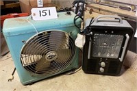 Vintage Fan & Heater