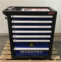 Work Pro 7-Drawer Roller Cabinet Tool Set