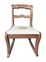 Child rocking chair 19in x 12.5in x 21in