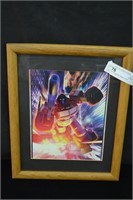 12" x 16" R Benjamin Optimus Prime Framed Print