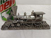Danbury Mint Pewter Train w tracks, General