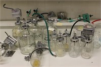 Vacuum suction jars & gauges